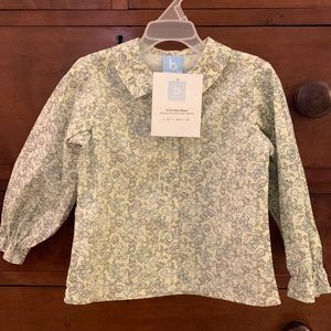 Bella Bliss long sleeve floral blouse